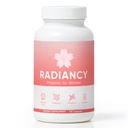 Radiancy Probiotic for Women Vaginal Health, Vaginal Probiotics for Dryness & Ph Balance, Cherry Blossom Extract, Hyaluronic Acid, Probiotics, Vitamin C, 120 Ct