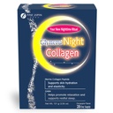 FINE JAPAN Glycine Night Collagen Sticks- Glycine + Collagen Peptide - Sugar Free - V.C, V.B1, V.B6, V.B12 (28 Servings)