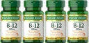 Nature's Bounty Vitamin B-12 500 mcg, 100 ea (Pack of 4)
