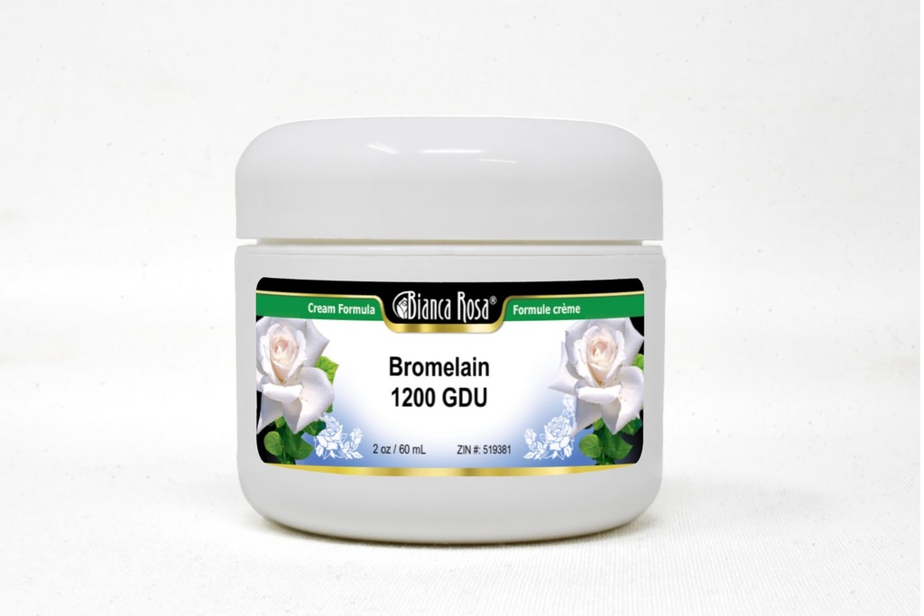 Bianca Rosa Bromelain 1200 GDU Cream (2 oz, ZIN: 519381) - 3 Pack