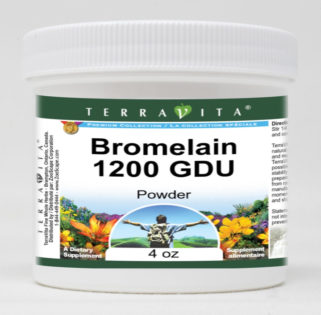 Bromelain 1200 GDU Powder (4 oz, ZIN: 519380)