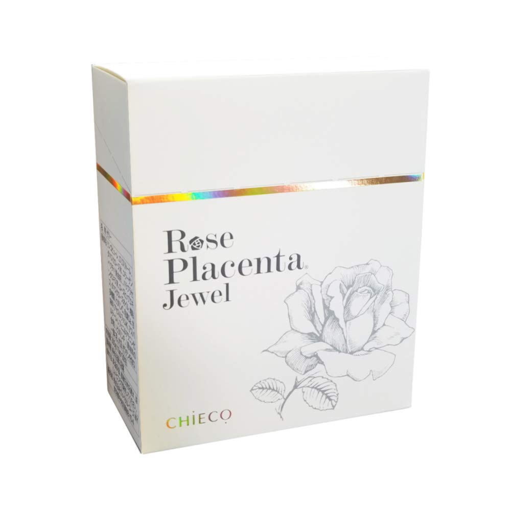 Rose Placenta Jewel Jelly Dietary Supplement Made in Japan, 10.5 Ounce (Pack of 1), Yellow / Gold