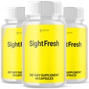 (3 Pack)Sight Fresh Capsules, Official Sight Fresh Advanced Vision Support Pills with All Natural Ingredients, SightFresh Supplement Supporting Eye Health with Maximum Strength Vitamins (180 Capsules)