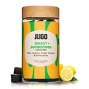 JUGO Energy + SUPERFOODS Vitamin B12 Gummies with Kale & Super Greens, Caffeine-Free Pre-Workout Energy Gummies, Vegetarian-Friendly, Gelatin-Free and Gluten-Free, Non-GMO, Made in USA, 40 Count