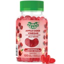 Human Beanz Apple Cider Vinegar Jelly Bean Gummies with the Mother and Ginger, Vegetarian Dietary Supplements for Men and Women, Digestive Health Support, 120 Apple Blast Jelly Beans, Kosher