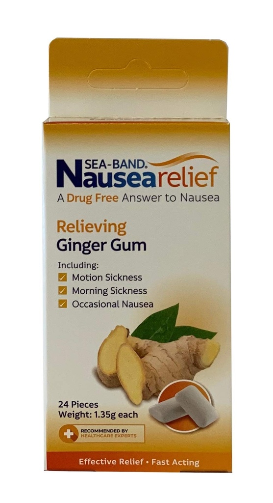 Sea Band INTERNATION Ginger Anti Seasick Gum by EMERSON HEALTHCARE .