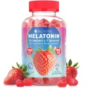 Melatonin Gummies - 10 mg Strawberry Flavored Dietary Food Supplement to Help Support Sleep - 150 Vegan Gummies