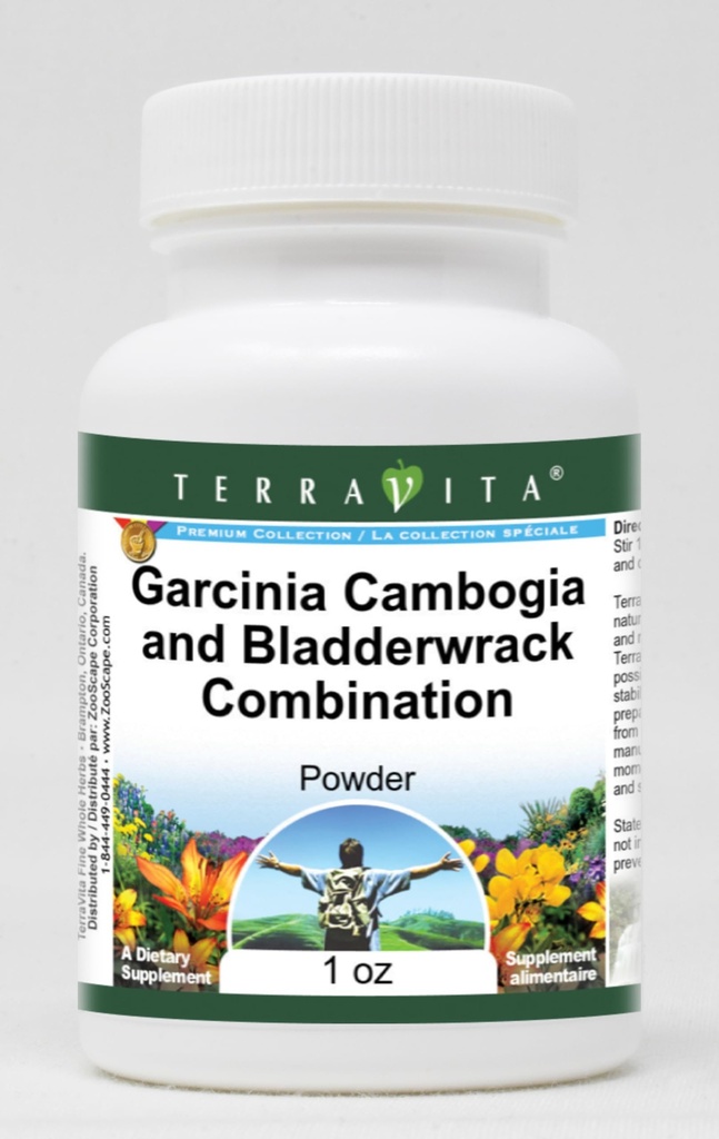 Garcinia Cambogia and Bladderwrack Combination Powder (1 oz, ZIN: 513030) - 3 Pack