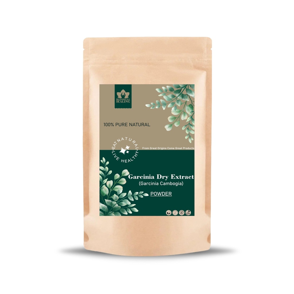 Blessfull Healing Garcinia Dry Extract(Garcinia Cambogia) Powder 100% Pure Natural 100 Gram / 3.52 oz