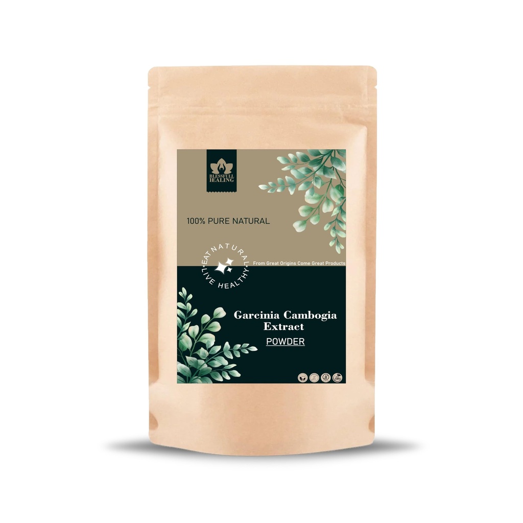 Blessfull Healing Garcinia cambogia Extract Powder 100% Pure Natural 100 Gram / 3.52 oz