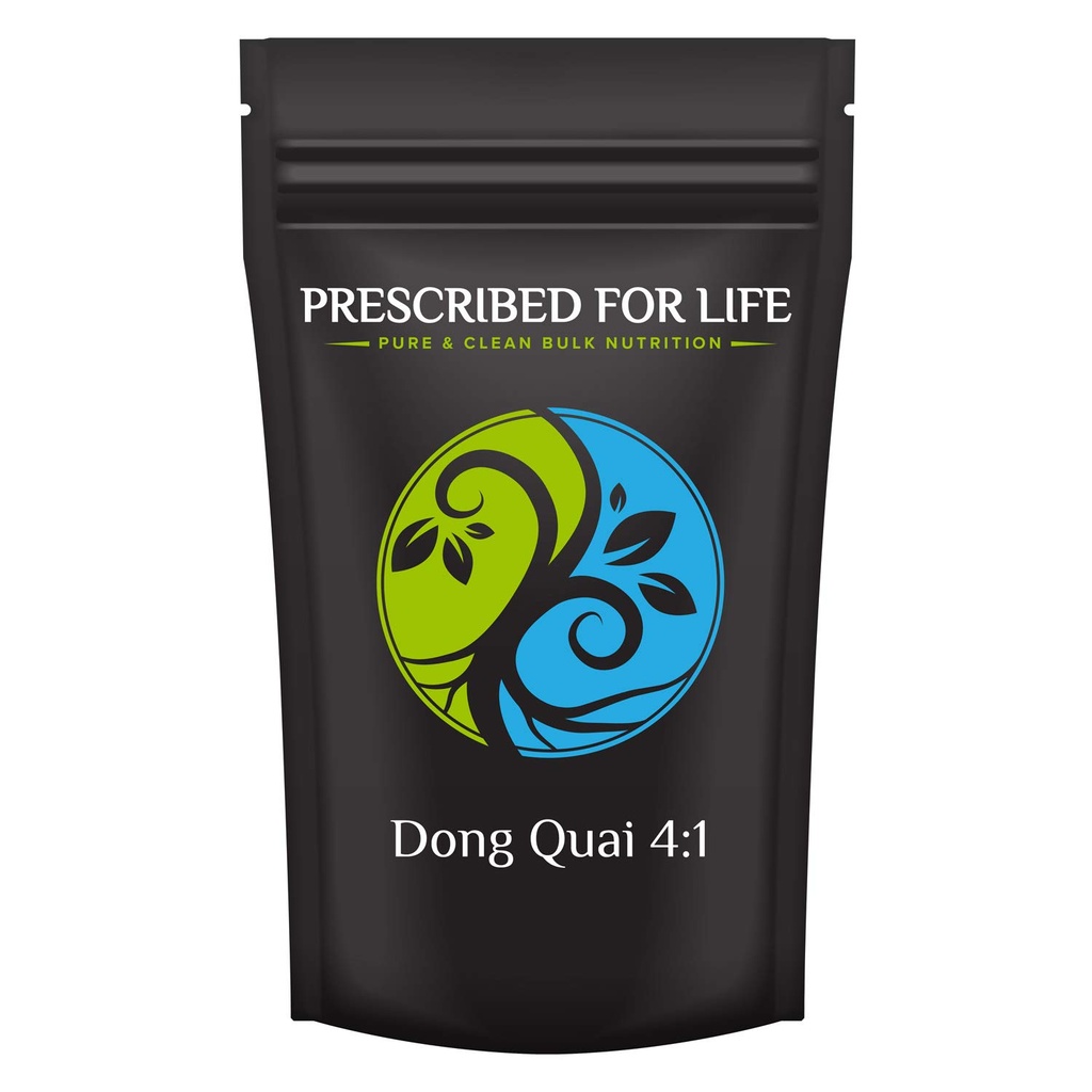 Prescribed For Life Dong Quai Powder | 4:1 Natural Non-GMO Angelica Sinensis Root Powder | Unbleached, Gluten Free, Vegan, Soy Free, Kosher, No Fillers (1 kg)