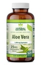 Herbal Secrets Aloe Vera 25 Mg | Standardized 200:1 Concentrate | 120 Softgels | 5000 Mg Equivalent | Non-GMO | Gluten-Free | Made in the USA