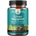 Natures Craft Liver Cleanse Detox & Repair 120 Capsules - Herbal Liver Support Milk Thistle Supplement - Silymarin Milk Thistle Supplements with Dandelion Root, Choline, Beetroot & Artichoke Extract