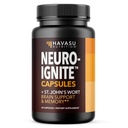 NeuroIGNITE Brain Supplements for Memory and Focus - 60 Count - Nootropics Brain Support Supplement with St. John's Wort, Ginkgo Biloba, Bacopa, Phosphatidylserine - Non-GMO Capsules, 2-Month Supply