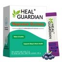 Magnesium Powder Drink Mix | Sugar Free Glycinate Citrate Supplement for Rest & Post-Workout Hydration, 20 Packets Flavored Magnesium Glycinate Powder (Blueberry)