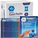 MED PRIDE Instant Ice Bags for Injuries, Disposable First Aid Cold Compress, Swelling, Pain Relief, Sprains, Toothache (5x6 Inch (Pack of 24) Clear)