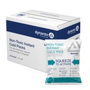 Dynarex Instant Cold Packs - Non-Toxic - Disposable Cold Compress for First Aid - Portable and Conforms to Body Contours - Quick Activation - 4" x 5" - 24 Count