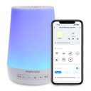 Momcozy Smart Baby Sound Machine with Night Light, White Noise Machine | Toddler Sleep Trainer 34 Soothing Sleep Sounds, Timer, App Remote Control, Egg Light, Personal Sleep Routine Alarm Clock