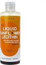 Kacia Pure Sunflower Lecithin Liquid Food Grade - Emulsifier and Stabilizer for Baked Goods, Chocolates, and Edibles - Moisturizer in Skin and Hair Cosmetics Creations - Bottled in The USA (8 oz.)