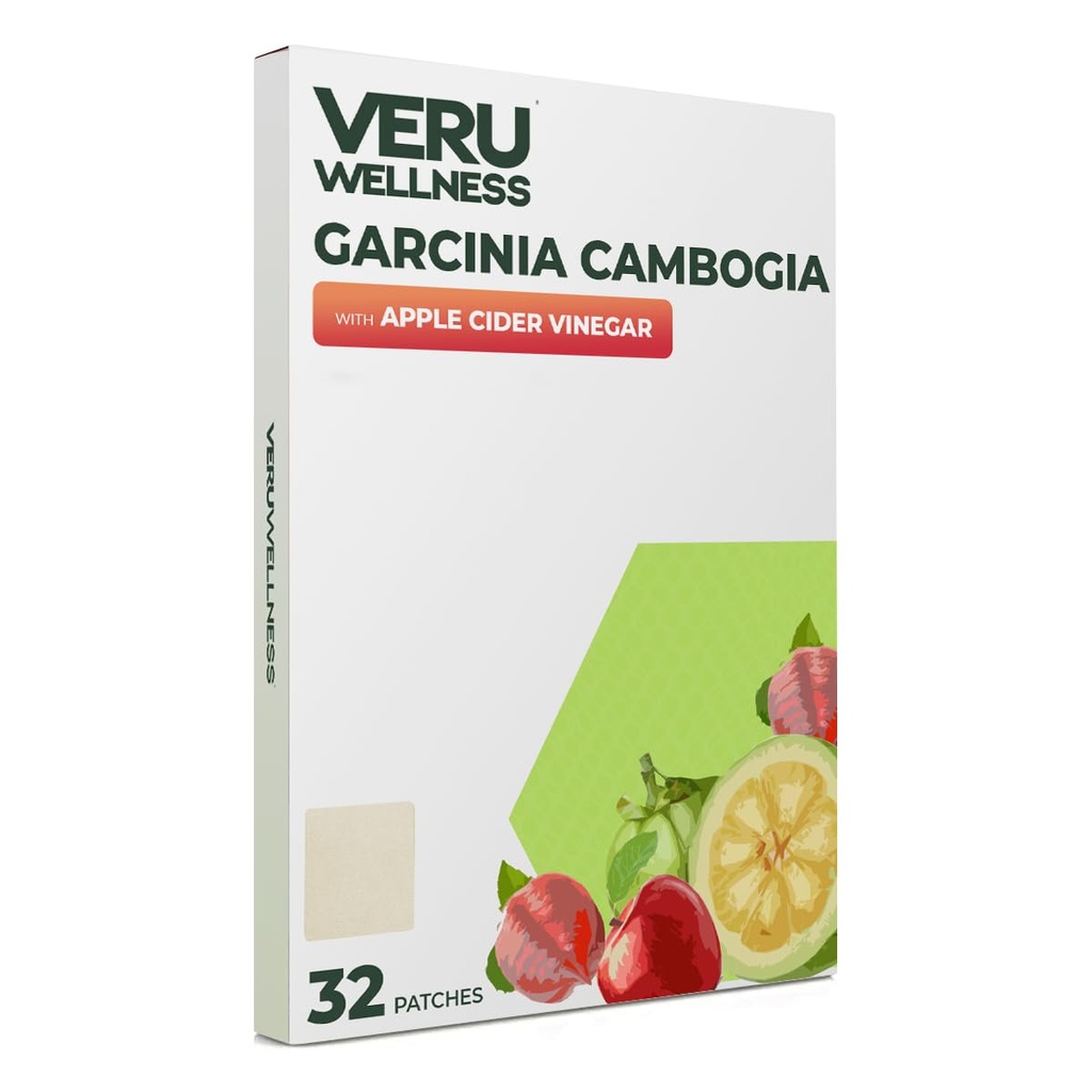 Veru Wellness Garcinia Cambogia Daily Patch, Self Adhesive, 32 Count