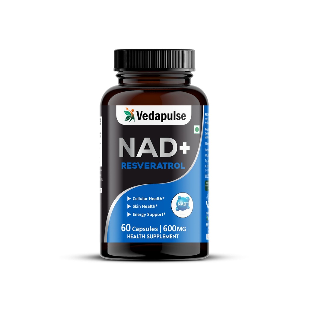 NAD+ with Resveratrol | 60 Veg Capsules