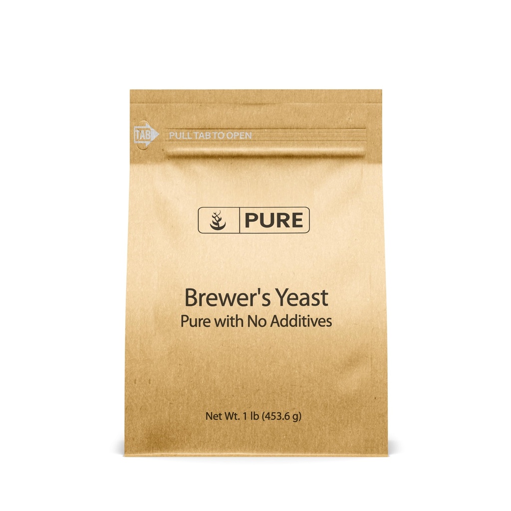 Pure Original Ingredients Brewer's Yeast (1 lb) Always Pure, No Fillers Or Additives, Non GMO