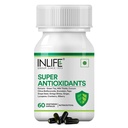 INLIFE Super Antioxidant Supplement, Lycopene Curcumin Green Tea, 60 Caps