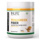 INLIFE Orange Fenugreek Fiber Powder, High Fiber & Protein, 150g