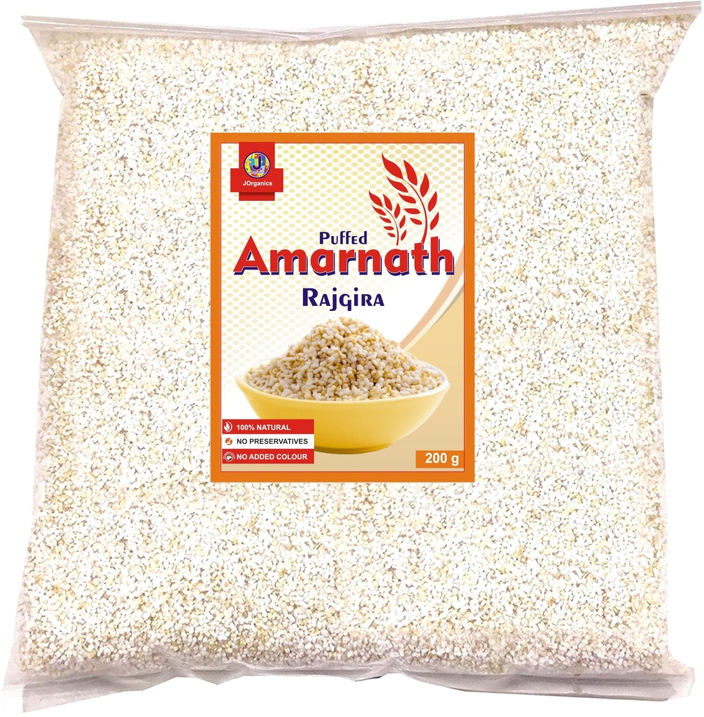 Whole Amaranth 400gm - Rajgira for Fasting | Rajgira seeds | Gluten Free Atta | High in Fibre and Protein (400)