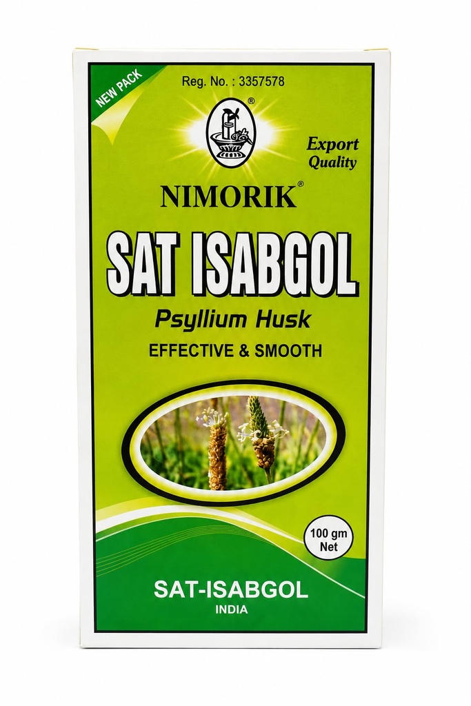 Nimorik Isabgol Pure Psyllium Husk 100g