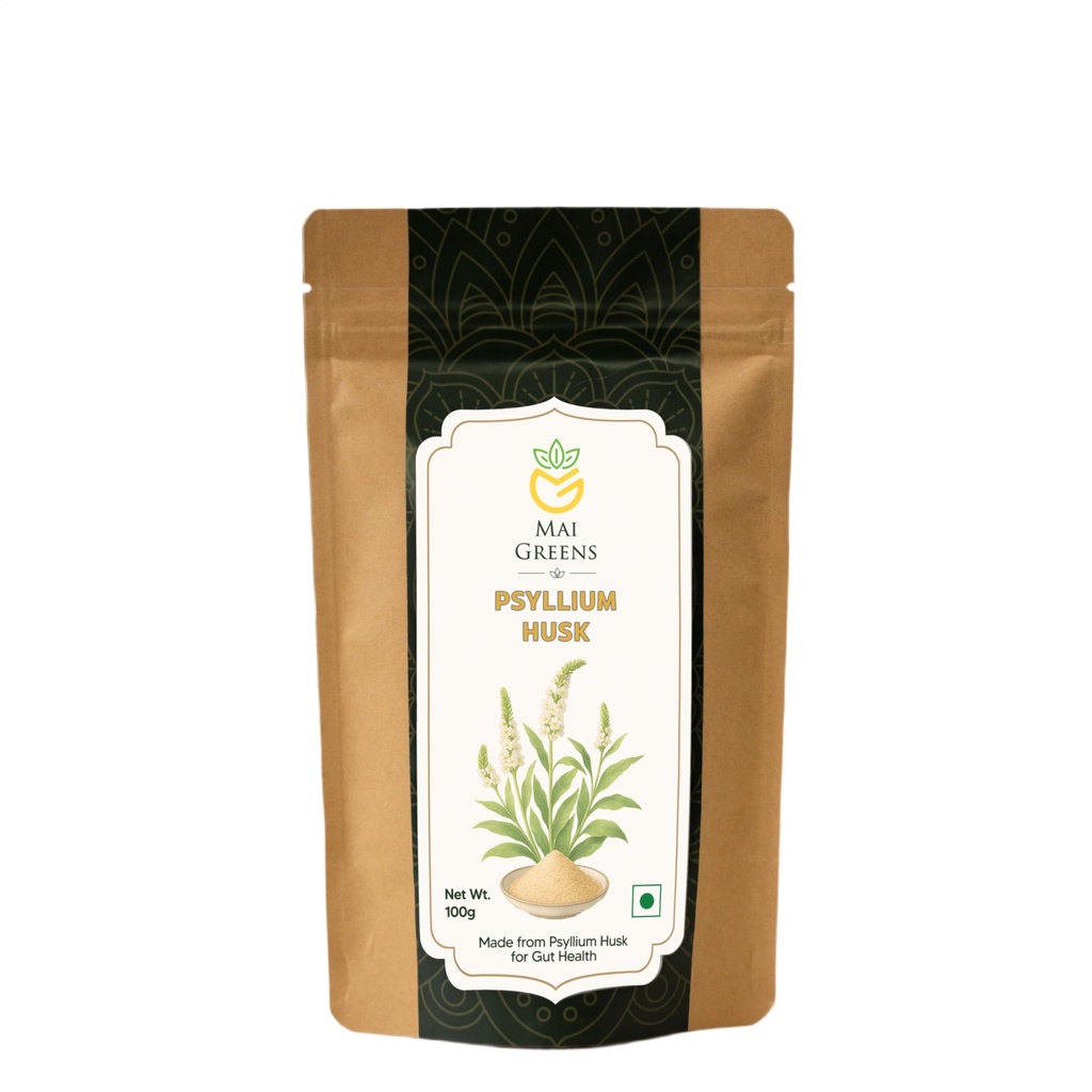 Psyllium Husk Powder 100g | Gut Health And Irritable Bowel Syndrome | Chemical Free | No Added Sugar Or Artificial Flavour | 100% Isabgol (Pack of 1_100g Each)