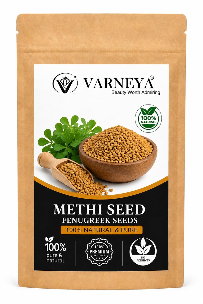 Naturals Organic Methi Seeds 100g | Fenugreek Seeds (Trigonella foenum-graecum) | 100% Pure Natural Whole Seeds | Premium Quality | For Cooking, DIY Hair Care & Traditional Herbal Preparations