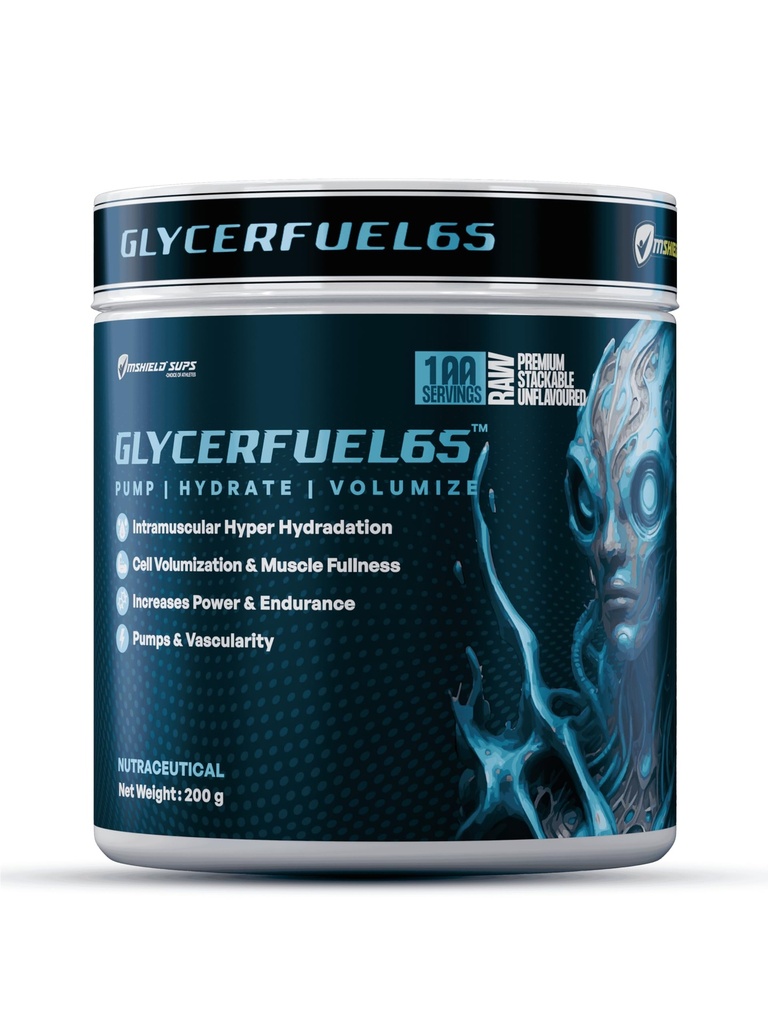 MSHIED SUPS GlycerFuel-65 | 2000mg HydroPrime (Unflavoured, 200g)