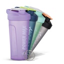 ASIAN Plastic Plastowares - Power Max Shaker | Leak-Proof Gym Shaker 750ML | BPA-Free | Sipper for Protein Shakes | Workout | Sports Shaker | Easy-to-Carry | Lightweight & Durable Design | Voilet
