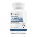 Trexgenics Natural RESVERATROL 250 mg + Grape Seed OPC, Pomegranate Ellagic acid, Red Wine Cardiovascular Health, Antioxidant & Glucose Metabolism VEGAN & NON-GMO (30 Veg. Capsules) (Pack of 1)
