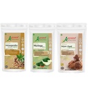 ARJUN CHAAL AND MORINGA AND ASHWAGANDHA POWDERS (200g) COMBO FOR CARDIO HEALTH, STRESS REDUCTION AND FOR HOLISTIC WELLNESS