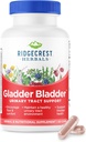 RidgeCrest Herbals Gladder Bladder, Urinary Tract Health Supplement. Contains Vitamin B6, Magnesium, Potassium with Cranberry and Hibiscus Extract. Helps Support Healthy Kidneys (60 Veg Caps, 30 Serv)