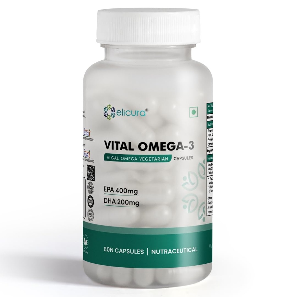 Vital Omega-3 Supplement - 60 Capsules