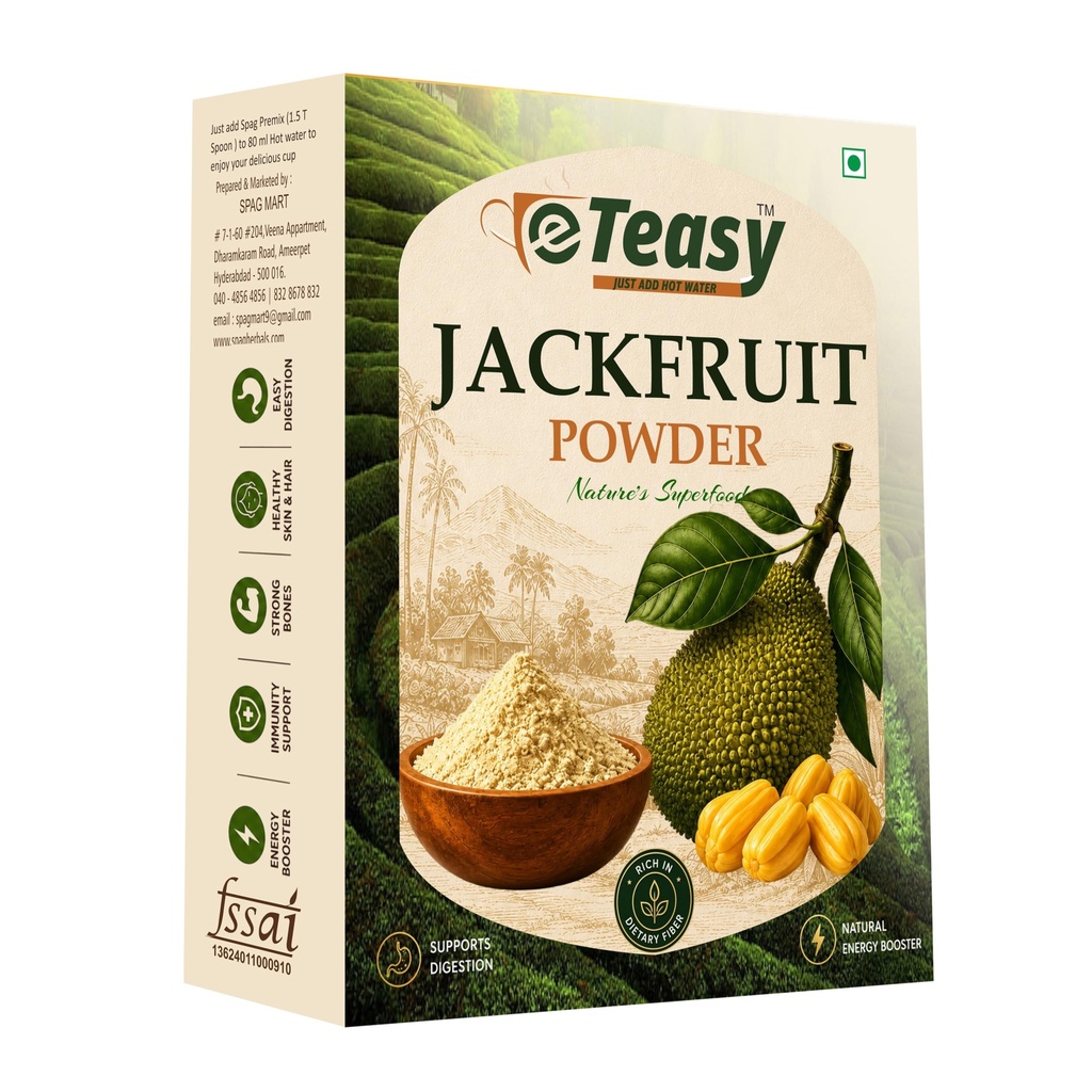 ETEASY JACKFRUIT 300 gms powder Supports Immunity, Superfood Skin Glow, Energy & Heart Health High in Antioxidants & Fiber