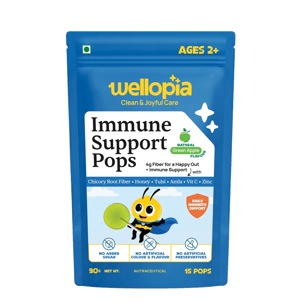 Immune Support Pops | Ages 2+ | 15 Pops (green apple)