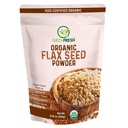 Geo-Fresh Organic Flax Seed Powder, 250g | Alsi Seeds| Rich in Omega -3-Fatty acid, Iron, Dietary Fibre & Protein| For Hair Growth| 100% Organic, Non-GMO, USDA Certified, Jaivik Bharat Certified