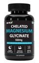 NutriJa Magnesium Glycinate 550mg | 121mg Elemental Magnesium | Chelated Magnesium Supplement for Sleep, Relaxation, Muscle & Nerve Support | 120 Vegetarian Capsules