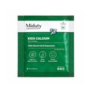 Miduty Kids Calcium - Vitamin D3, K2 & Magnesium - Chewables - Strong Bones & Teeth - Mint-Flavored, Sugar-Free Calcium Supplement for Active & Picky Eaters - 4 Chewables