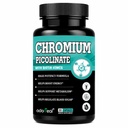 Chromium Picolinate 400 mcg with Biotin 40 mcg | 90 Veg Capsules | High Potency Formula | Supports Normal Glucose Metabolism, Energy Metabolism & Overall Wellness | Health Supplement