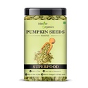 ManHar Organics Premium Roasted Pumpkin Seeds 500g Jar | Crunchy & Nutritious | Rich in Protein, Fiber & Healthy Fats | Ready to Eat