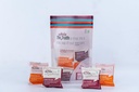 The Whole Truth - Mini Protein Bars | The Peanut Party (4 Double Cocoa Mini Bars, 4 Peanut Cocoa Mini Bars) | Pack of 8 x 27g each | No Preservatives | No Gluten or Soy | All Natural Ingredients