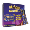 STROOM Protein Bar Pack | Choco Almond Bliss | 10g Protein Bar | 6 Bars