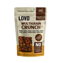 LOVD Multigrain Bar | Protein (11.21g) & High Fiber (15.63g) Snack | 10 Wholesome Supergrains | Natural Healthy Snack | No Refined Sugar | 150 g Pack