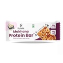 Benefic Makhana Protein Bar 40g Each, Pack of 4, 160g | 10g Protein & 10g Fibre| Roasted Makhana Bar | No Refined Sugar, Gluten Free, Vegan | High Plant Protein Snack for Gym, Office & Travel