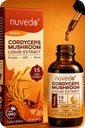 Nuvedo Cordyceps Mushroom Liquid Extract | 50 mL | 1:5 Dual Extract